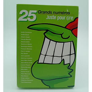 Juste pour Rire – Les Grands Moments Vol.1‎ DVD Humour Québécois 25 Numéros